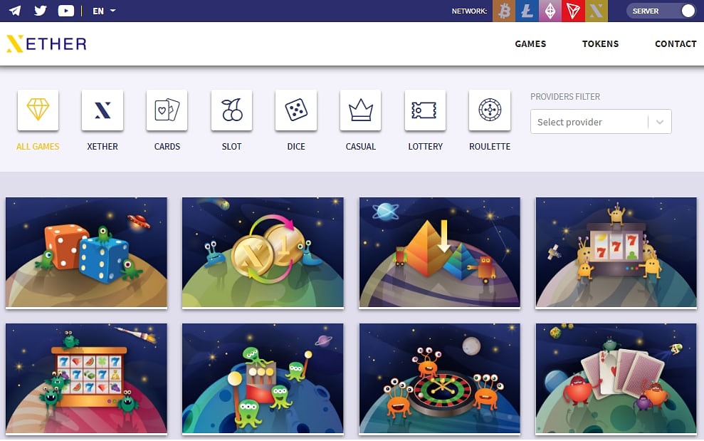 dapps Xether