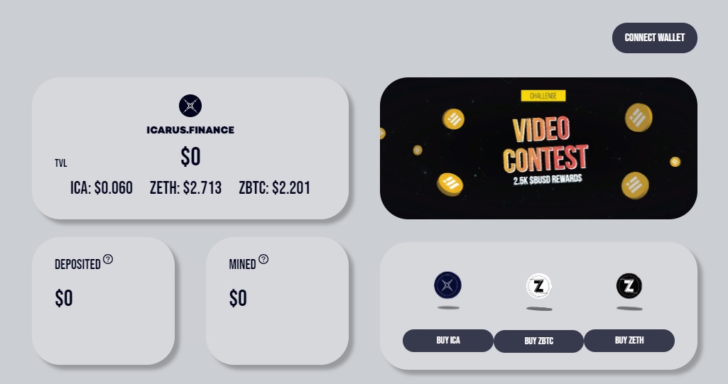Icarus Finance DeFi