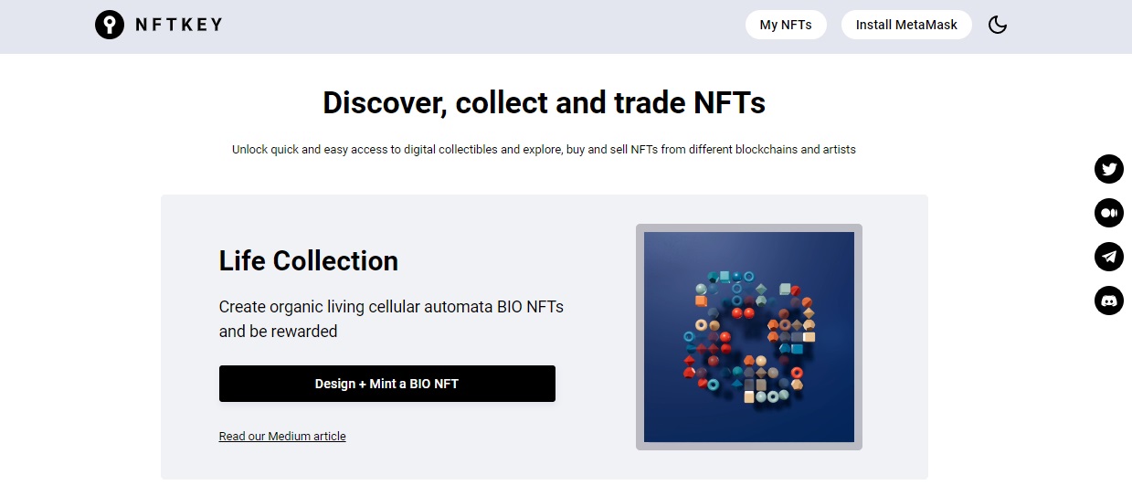NFTKEY bsc nft