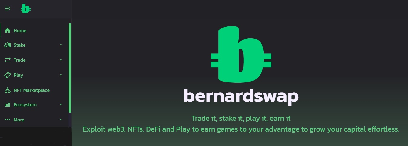 BERNARDSWAP dapp -  dapp.expert
