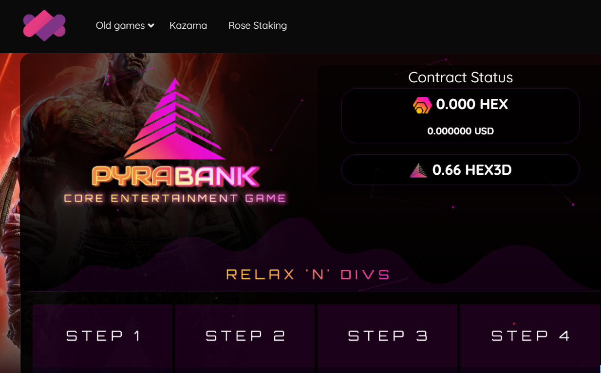 PyraBank Hex дапп