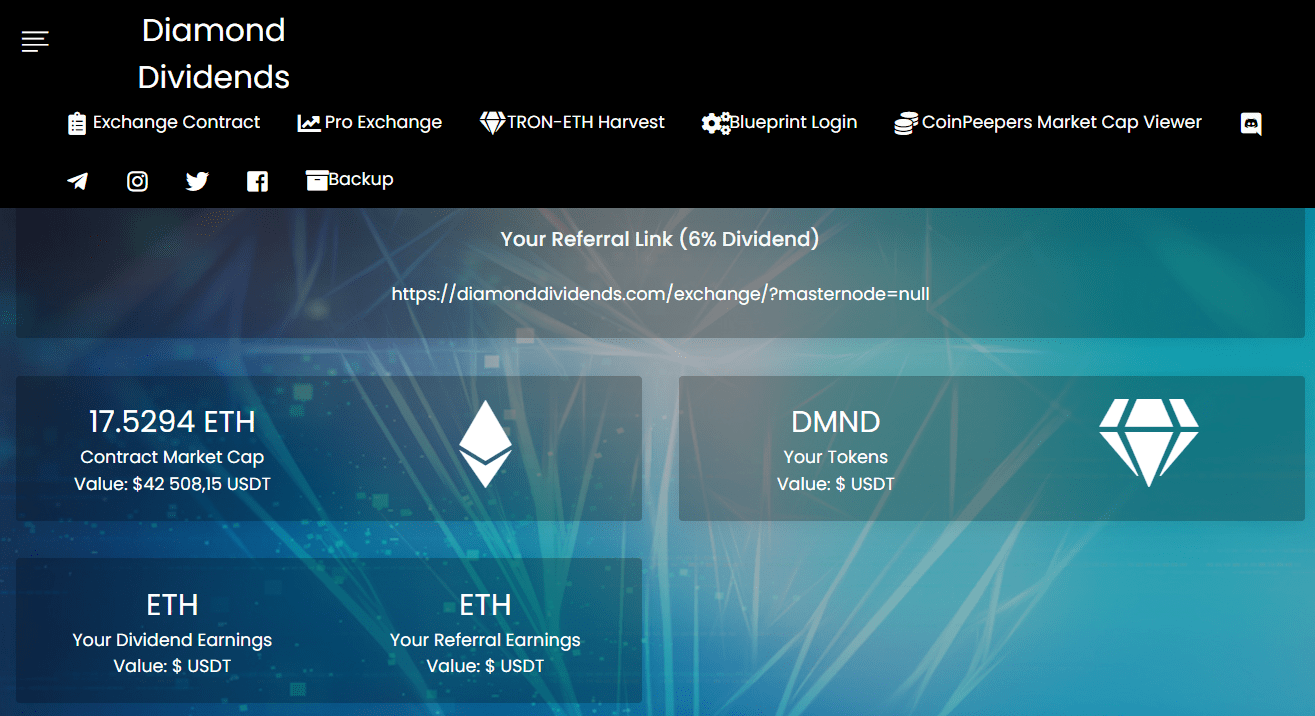 Diamond Dividends - dapp.expert