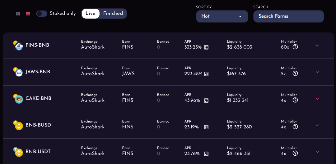 AutoShark Finance defi - dapp.expert