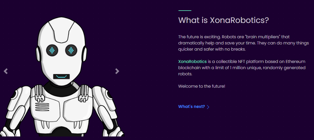 XonaRobotics defi - dapp.expert