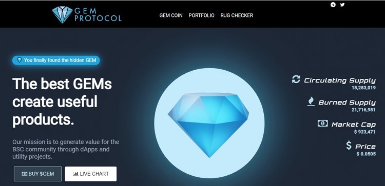 Gem Protocol BSC - dapp.expert