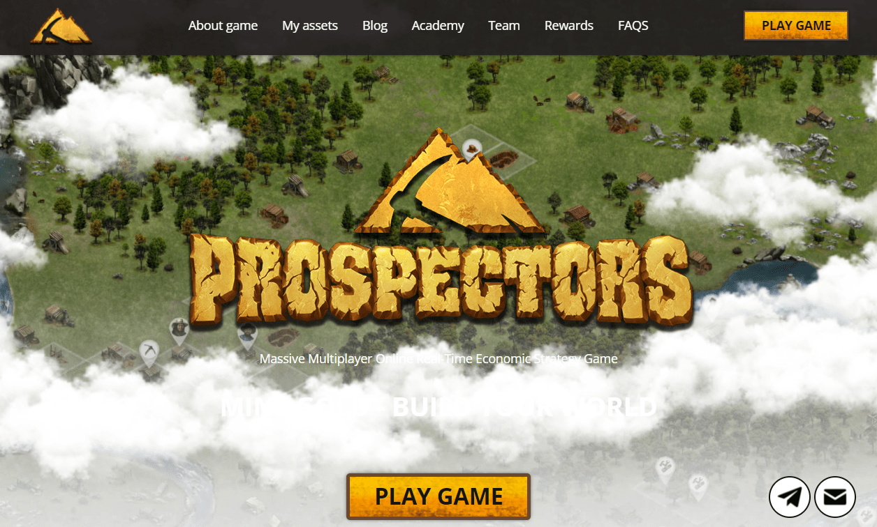 PROSPECTORS — стратегическая игра с золотом | DAPP.EXPERT