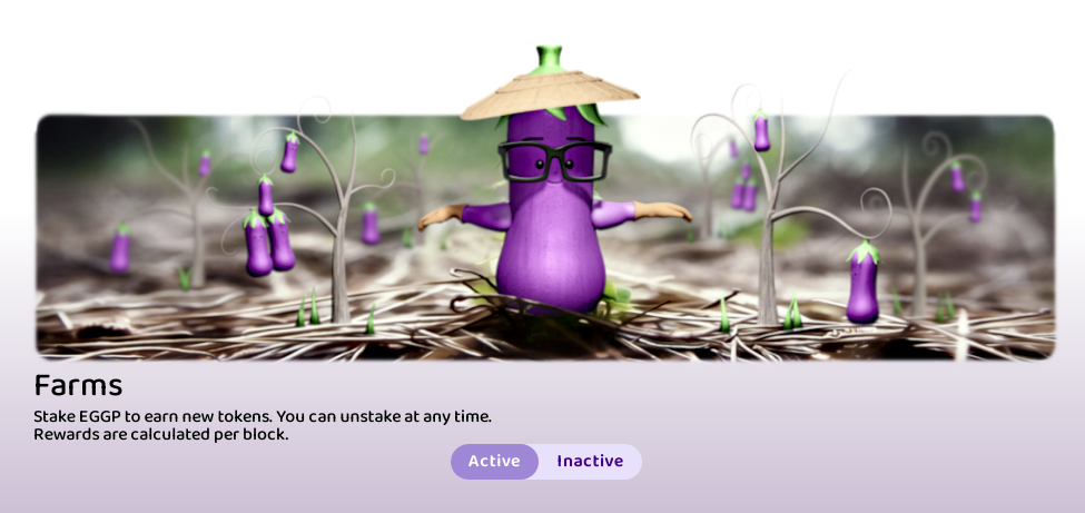 Eggplant Finance nft collection - dapp.expert