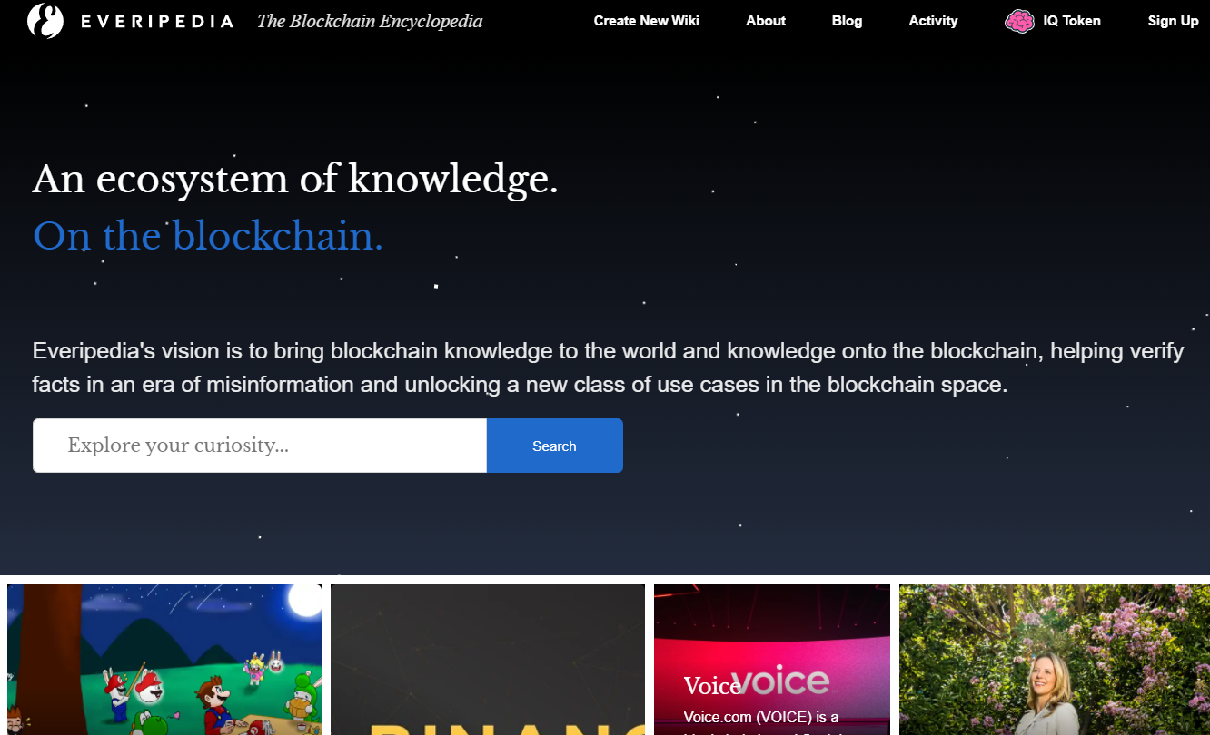 Everipedia dapp - dapp.expert