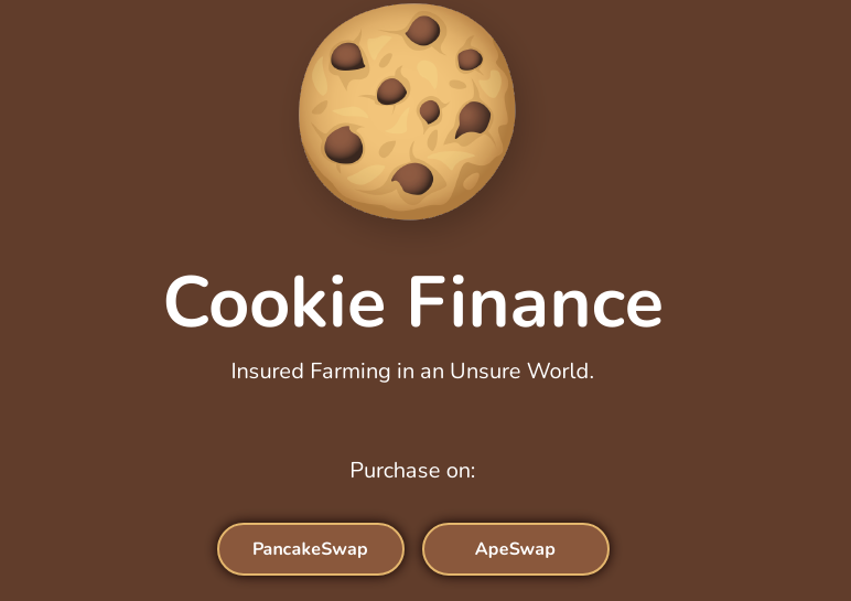 Cookie Finance defi bsc - dapp.expert