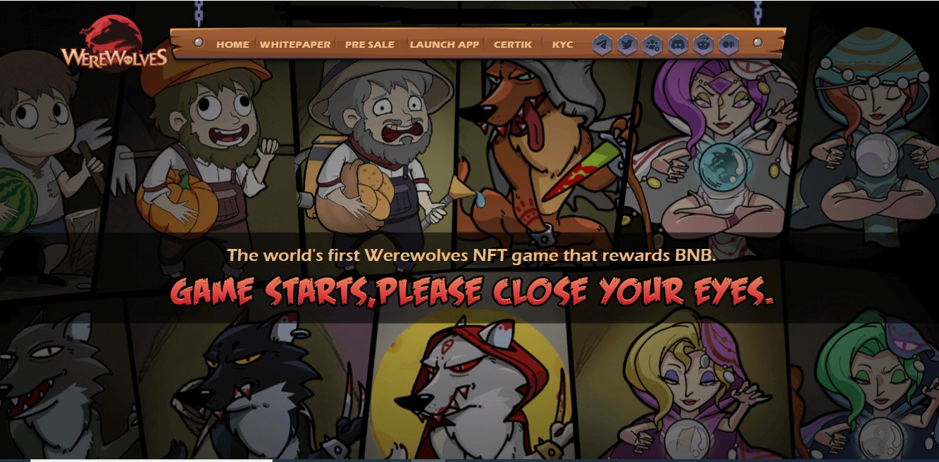 Werewolves Game - dapp.expert