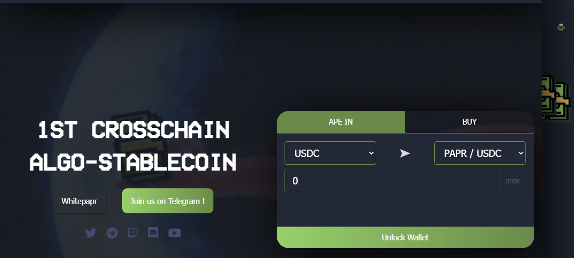 PaprPrntr defi bsc - dapp.expert