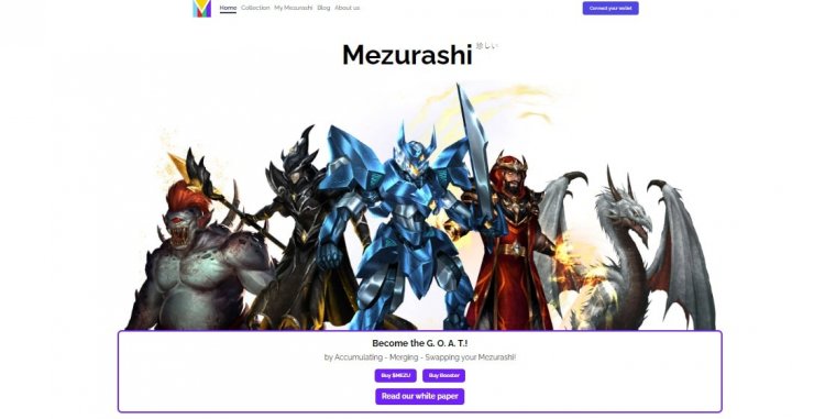 Mezurashi game bdc blockchain - dapp.expert