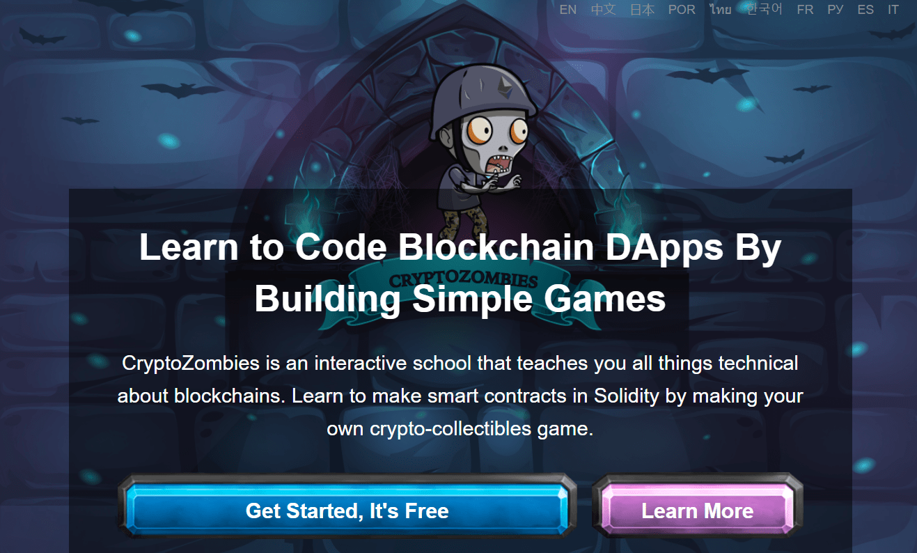 CryptoZombies дапп - dapp.expert