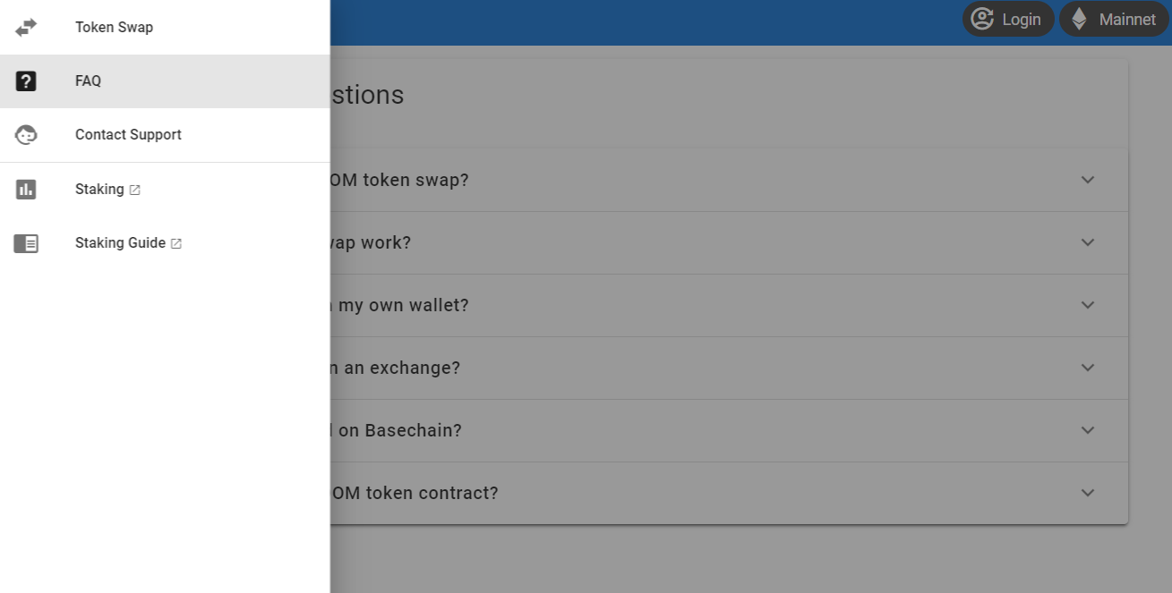 Basechain Staking dapp - dapp.expert