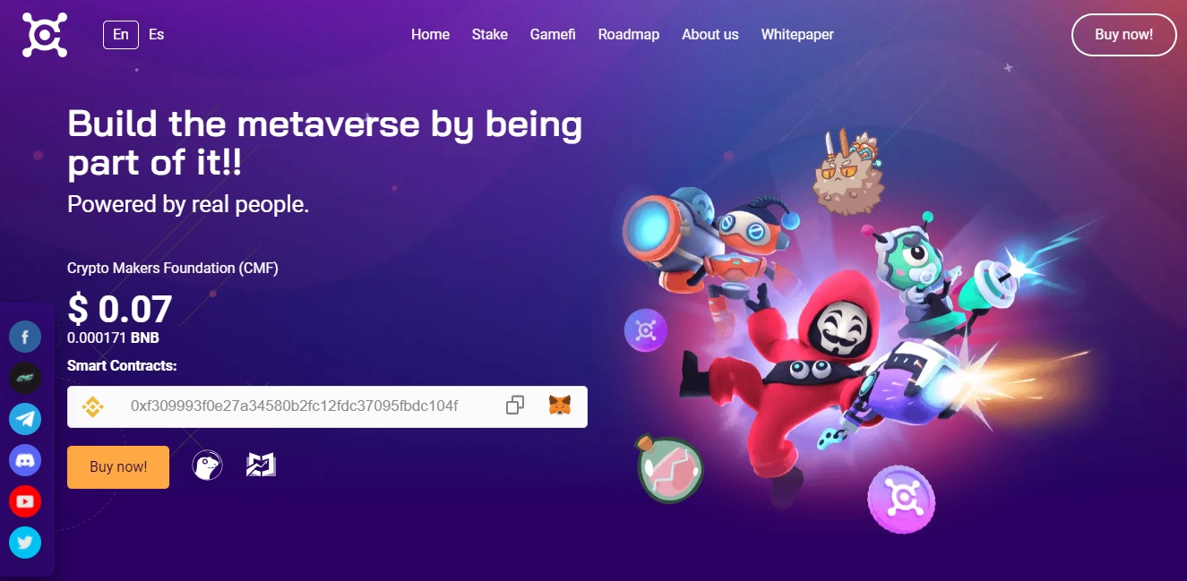 Crypto Makers Foundation (CMF)  - dapp.expert
