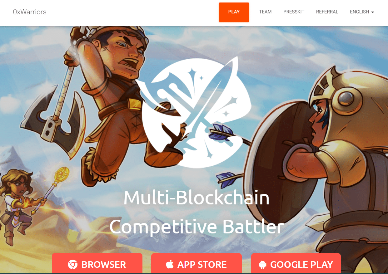 0xWarriors dapp - dapp.expert