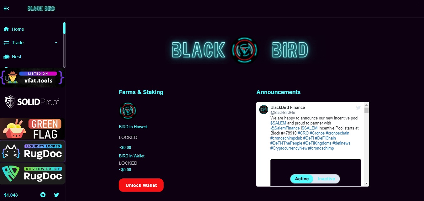 BlackBird  - dapp.expert