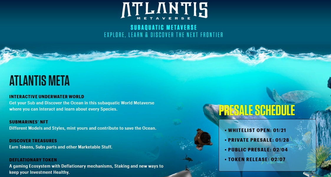 Atlantis Metaverse- dapp.expert