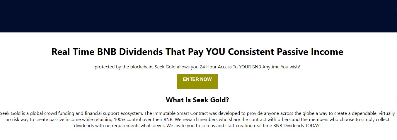 Seek Gold - dapp.expert