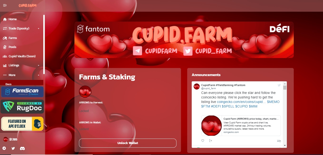 Cupid Farm - dapp.expert