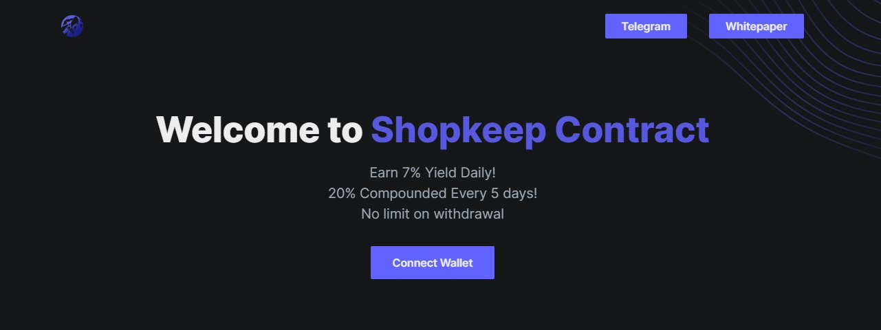 Shopkeeper Contract- dapp.expert