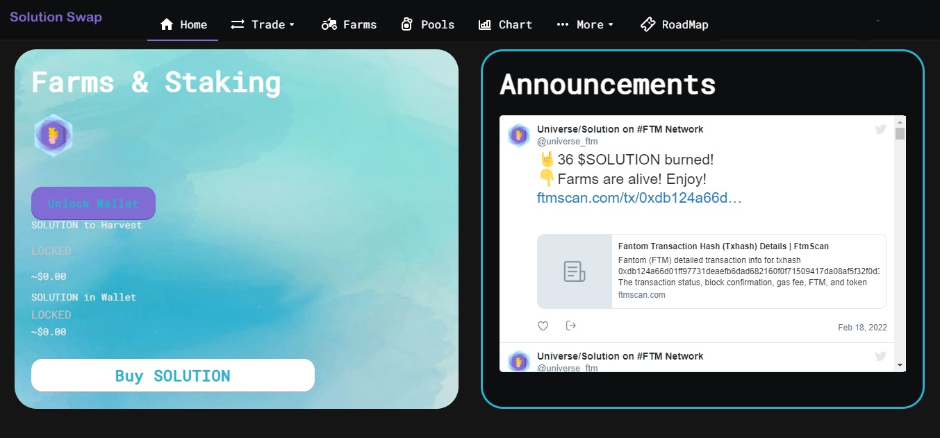 Solution Solution - dapp.expert