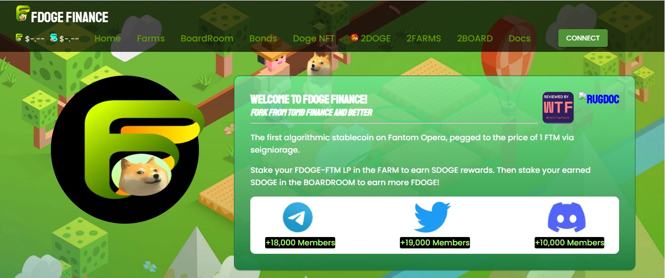 FDoge Finance - dapp.expert