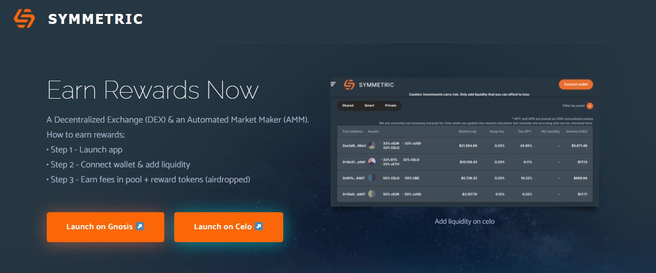 Symmetric - dapp.expert