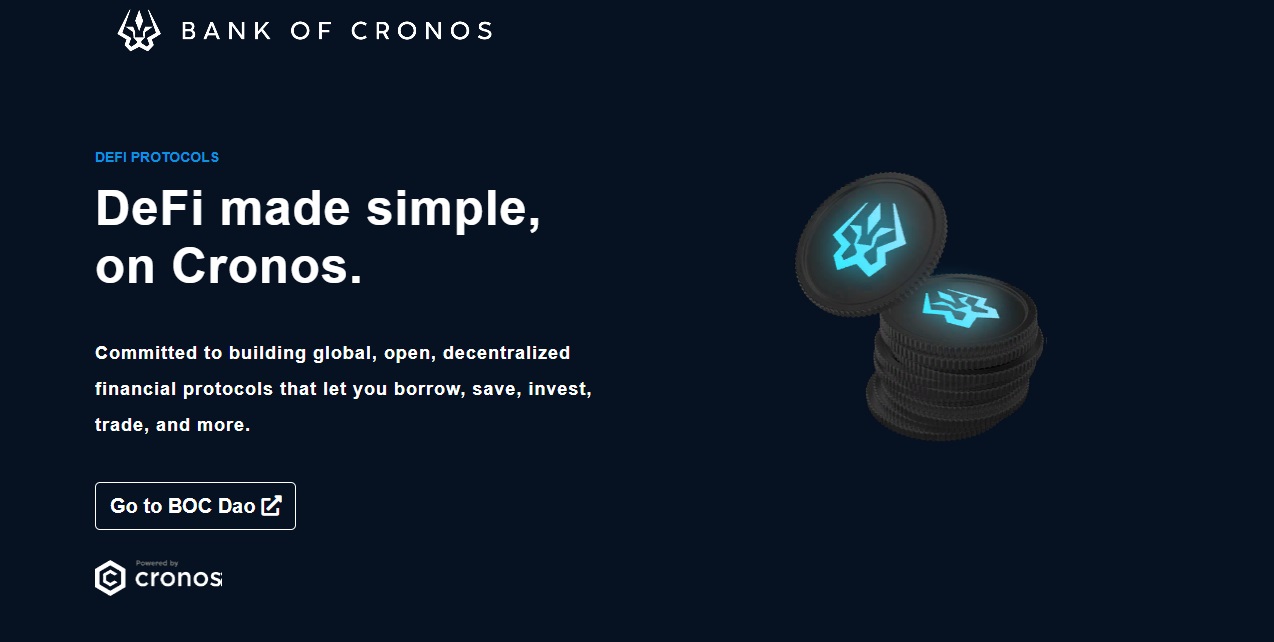 Bank of Cronos - dapp.expert