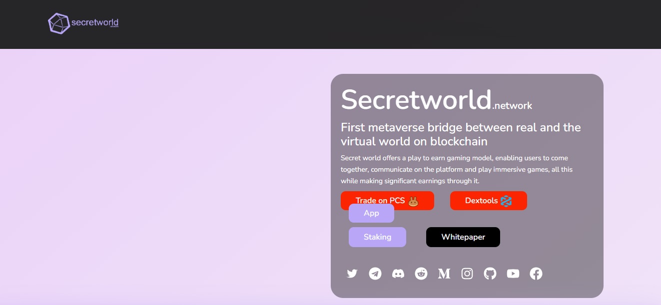 Secretworld - dapp.expert