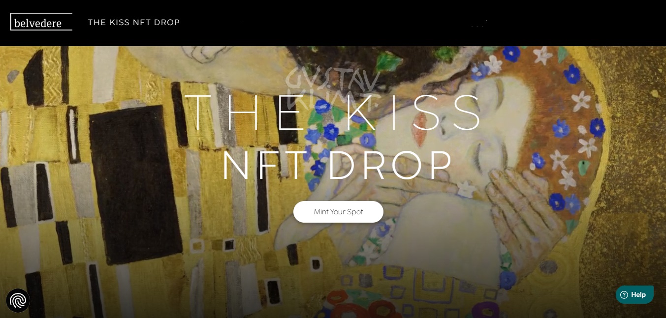 TheKiss by Gustav Klimt - dapp.expert