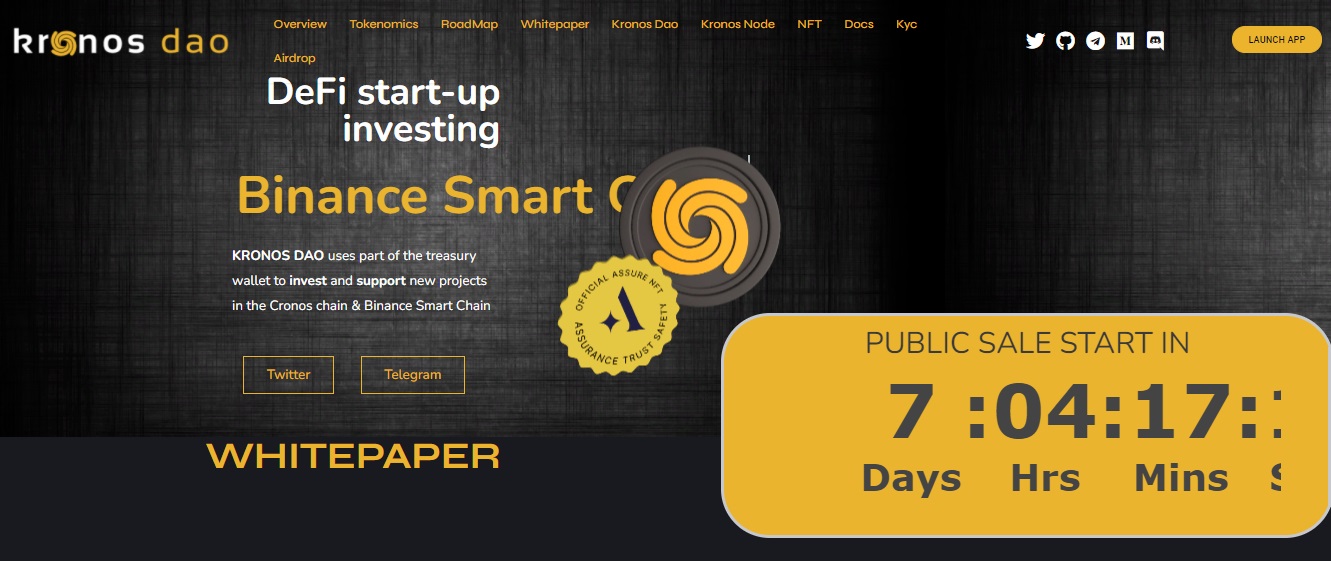 Kronos Dao - dapp.expert