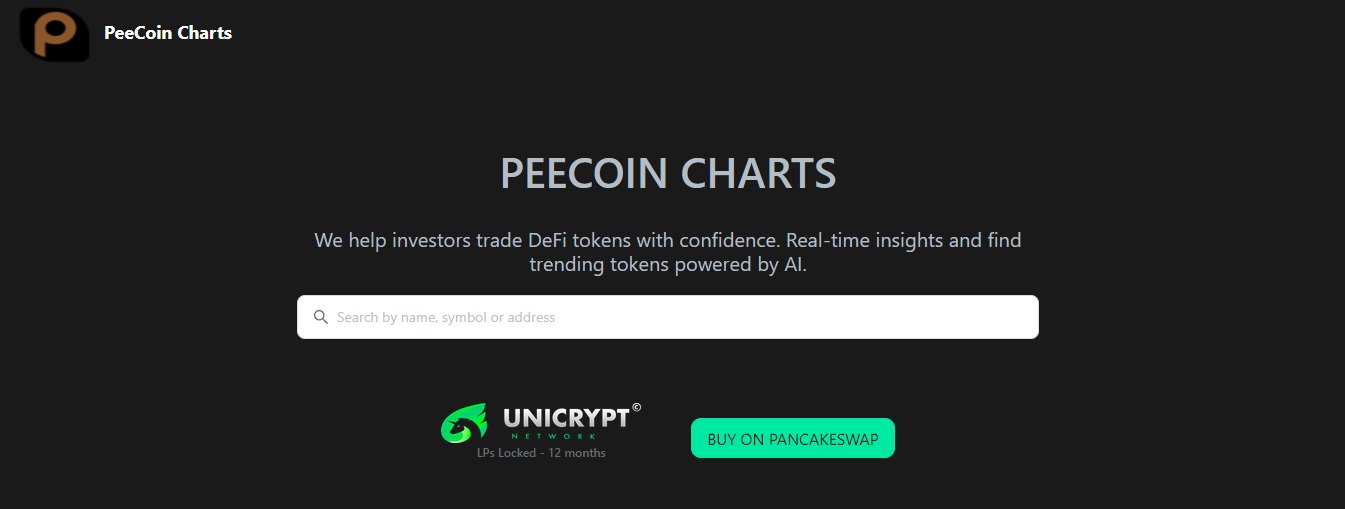 PeeCoin Charts - dapp.expert