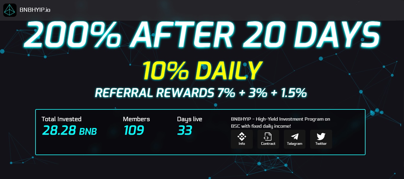BNBHYIP - dapp.expert