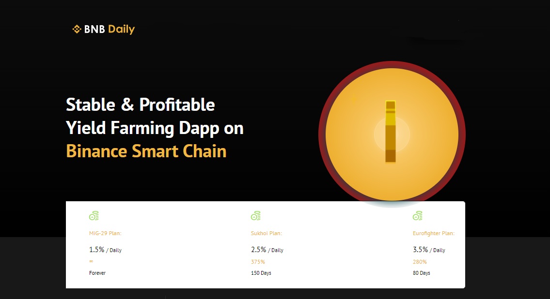 BNBDaily - dapp.expert