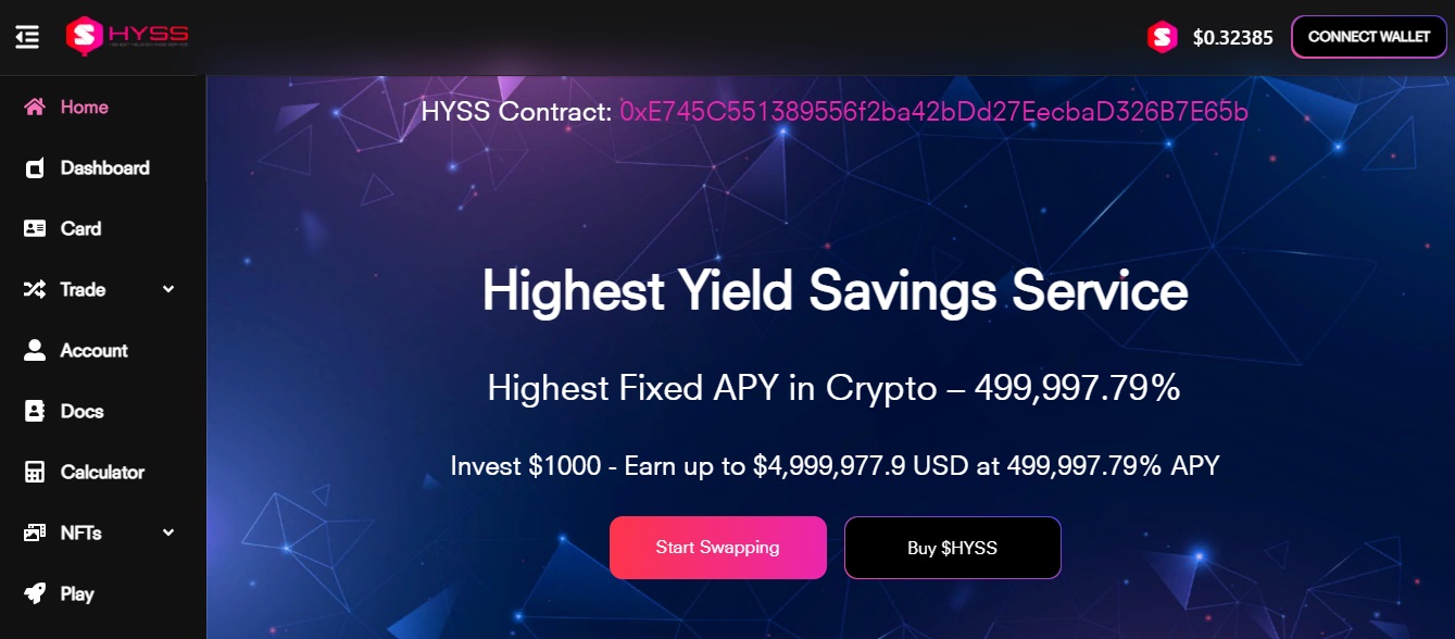 Hyss Finance Hyss Finance - dapp.expert