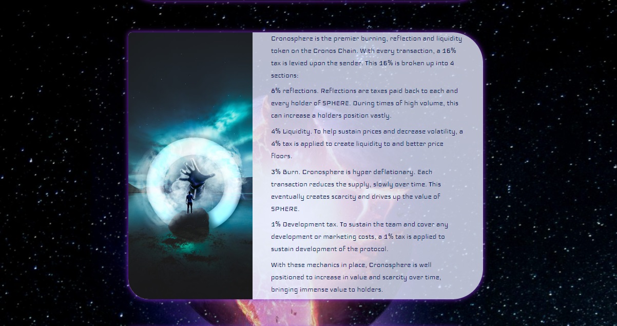 Cronosphere - dapp.expert