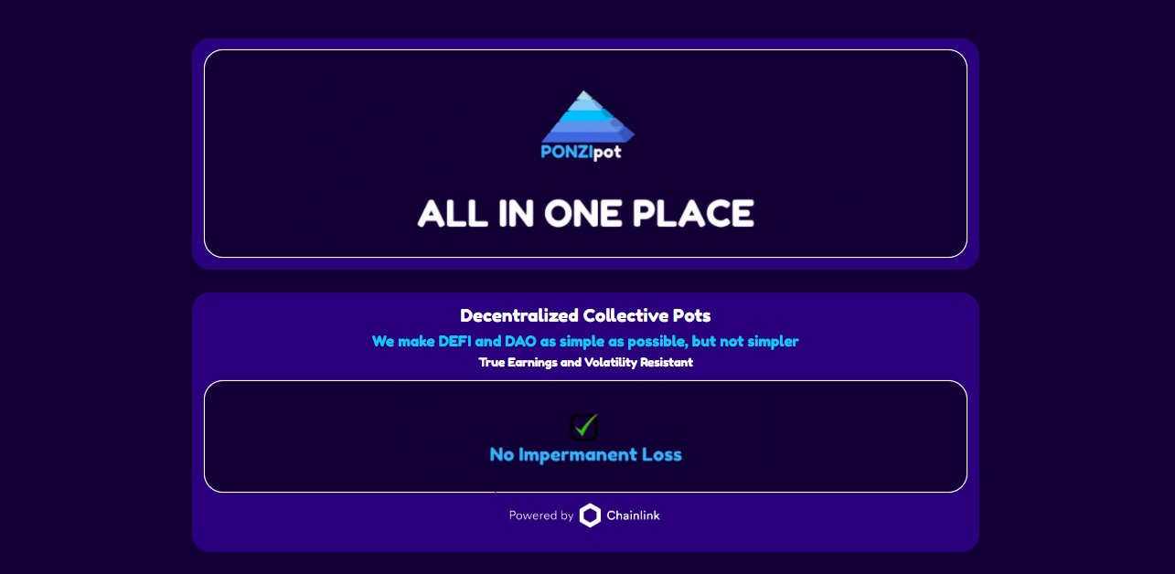 PONZIPOT - dapp.expert