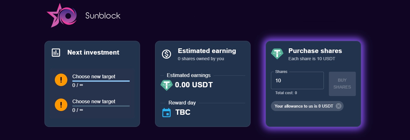 Sunblock - dapp.expert