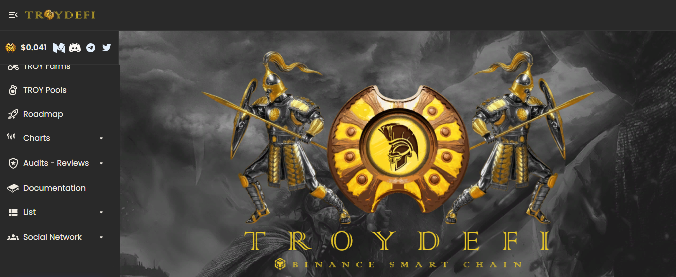 TroyDefi - dapp.expert