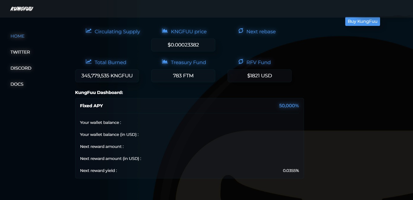 KungFuu Finance KungFuu Finance - dapp.expert