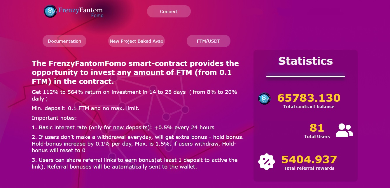 FrenzyFantomFomo - dapp.expert