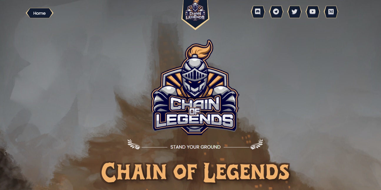 Chain of Legends - dapp.expert  