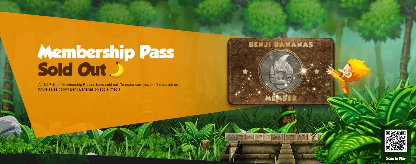 Benji Bananas : Membership Pass Benji Bananas : Membership Pass - dapp.expert