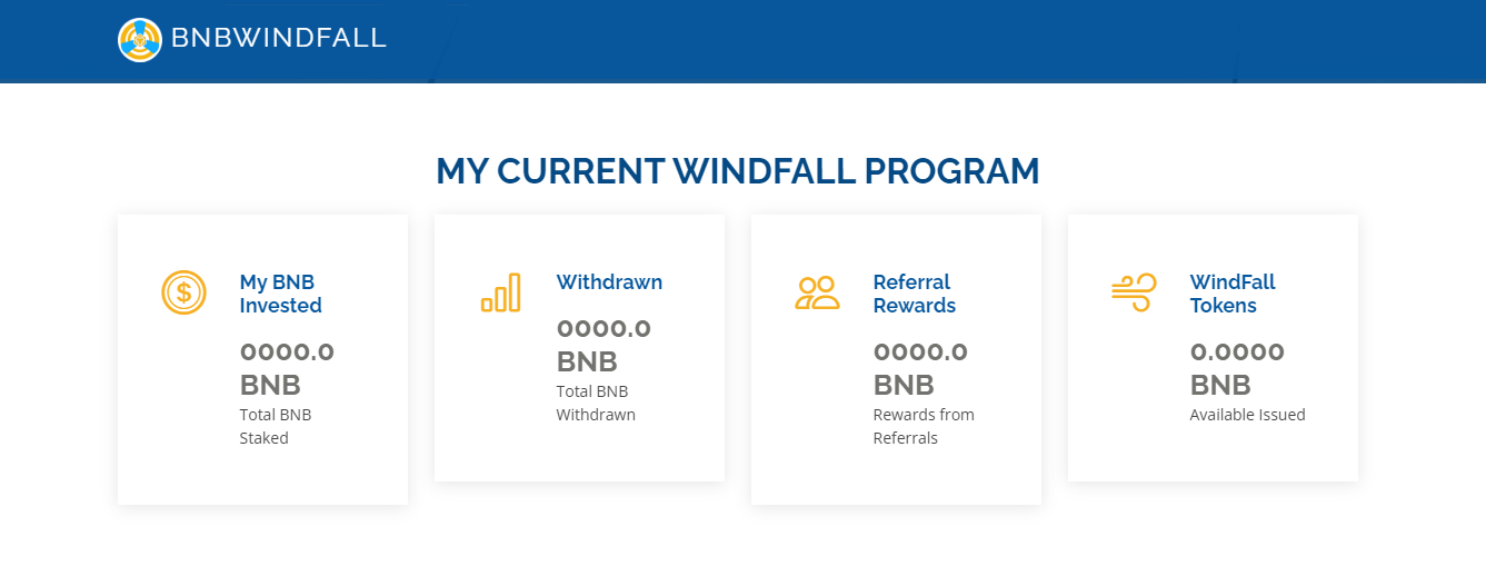 BNBWindFall BNBWindFall - dapp.expert