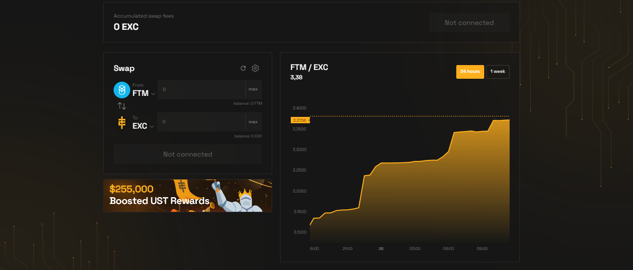 Excalibur Exchange - dapp.expert