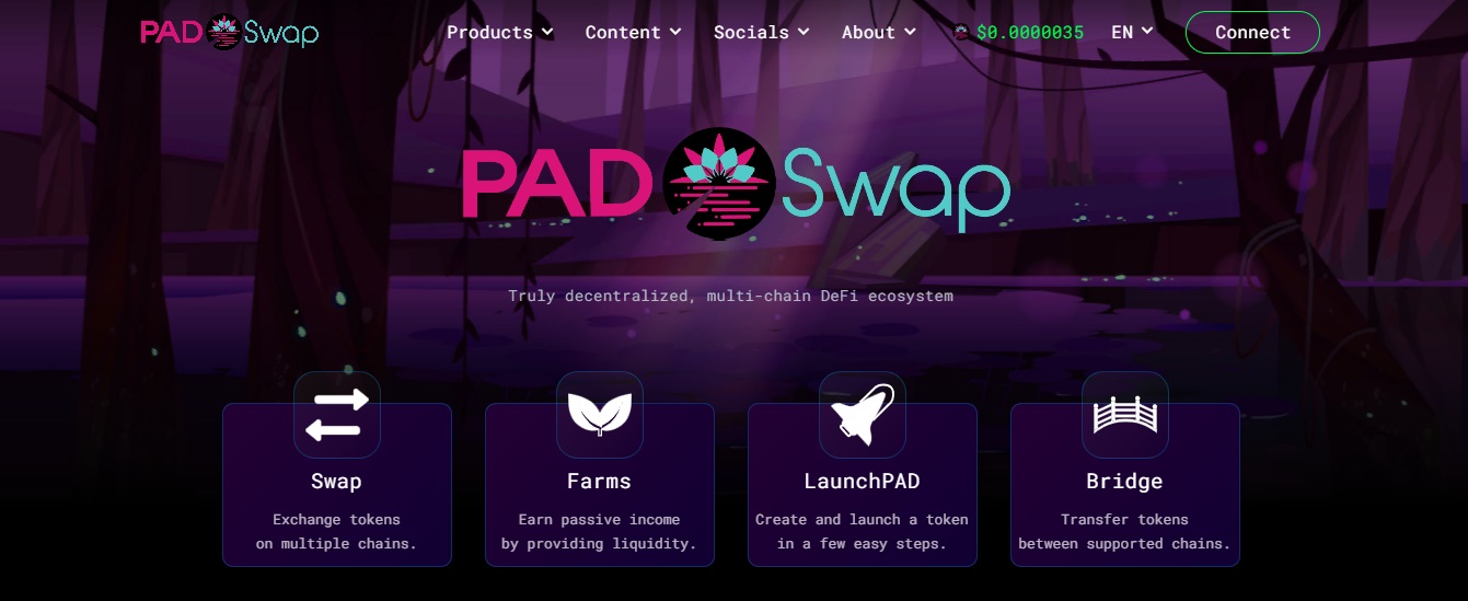 PadSwap - dapp.expert