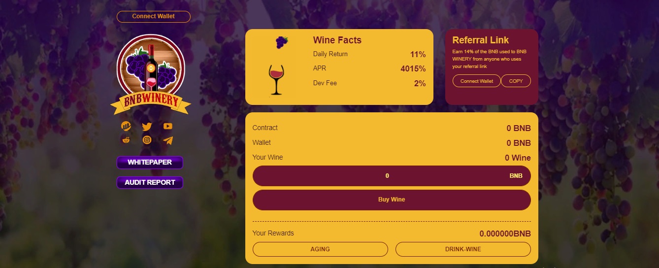 BNBWINERY - dapp.expert