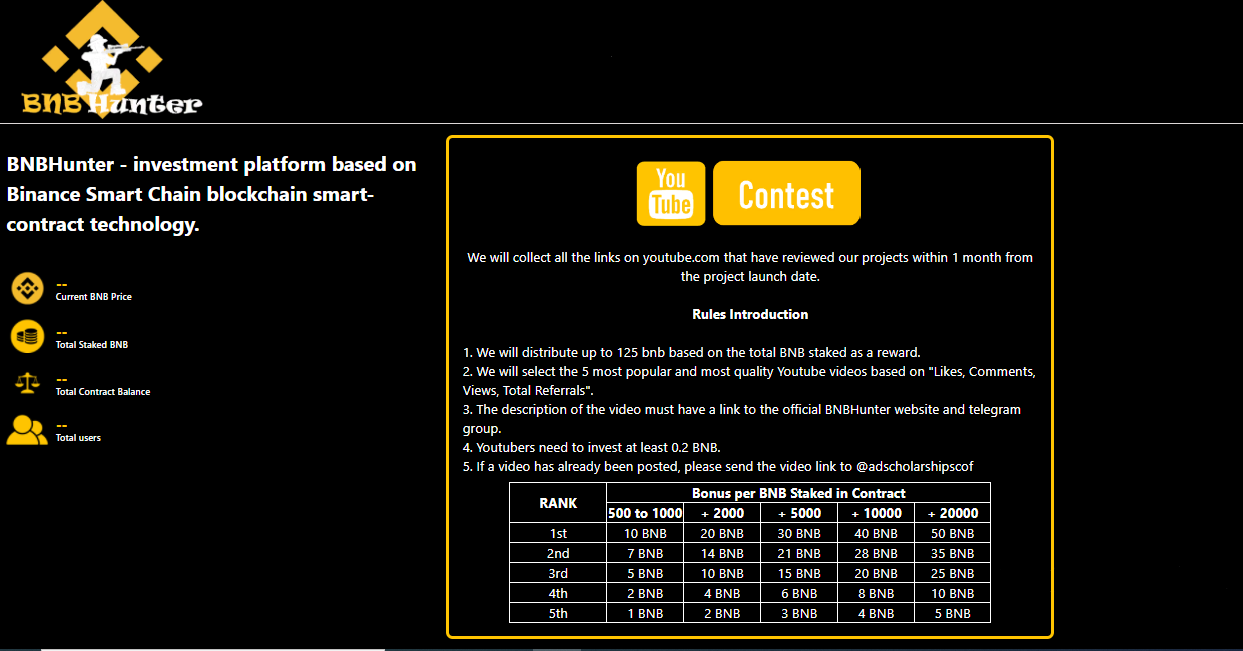 BNBHunter - dapp.expert