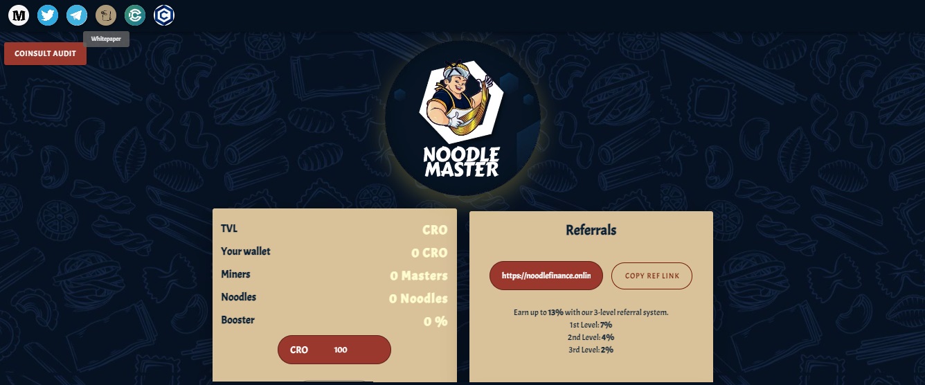 Noodle Master - dapp.expert